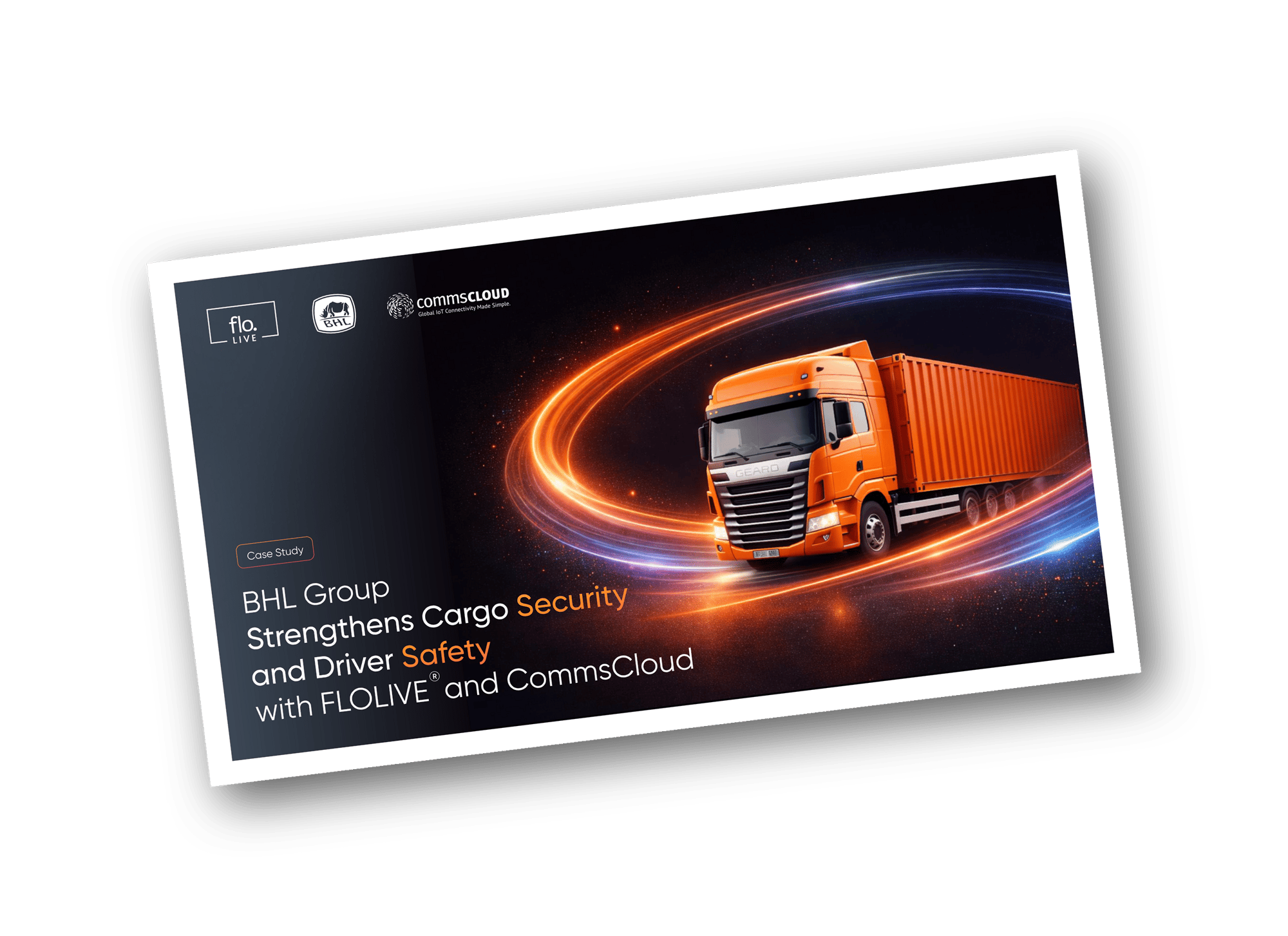 BHL Group Strengthens Cargo Security and Driver Safety with Flolive and CommsCloud